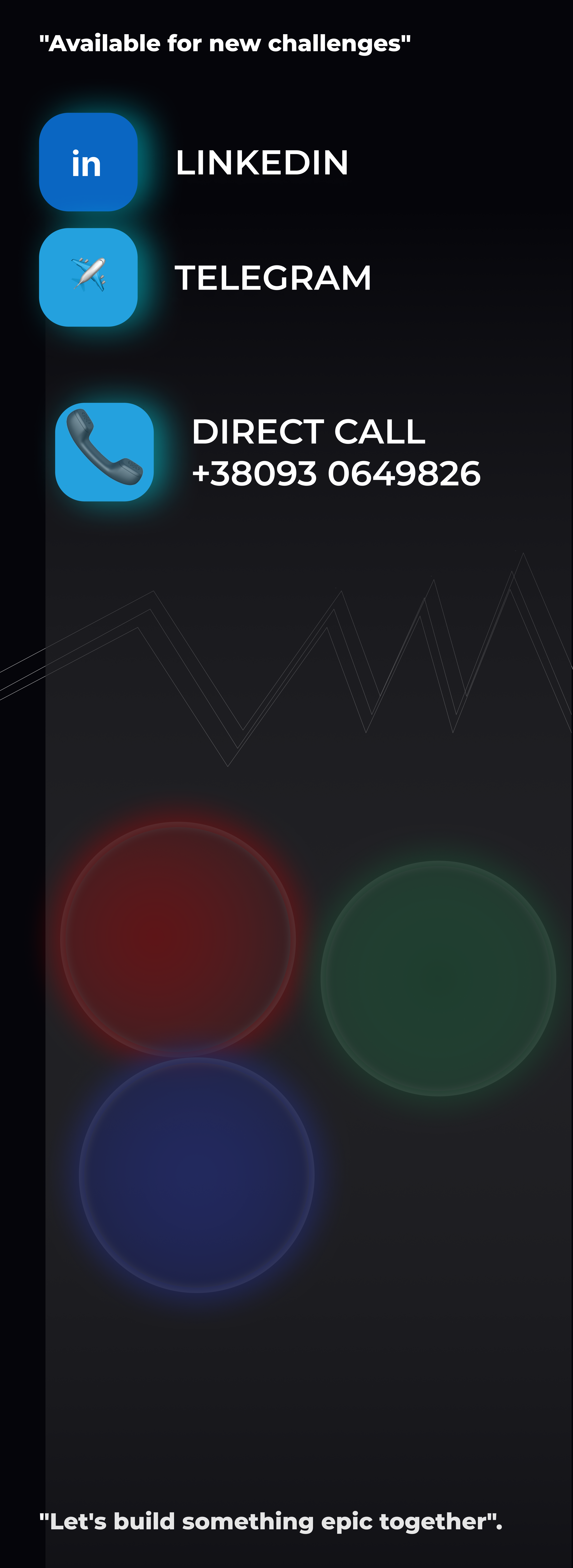 Contacts Andrew Spiridonov